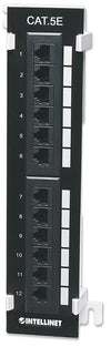 Pannello Patch 12 Porte UTP Cat5e Installazione a Muro