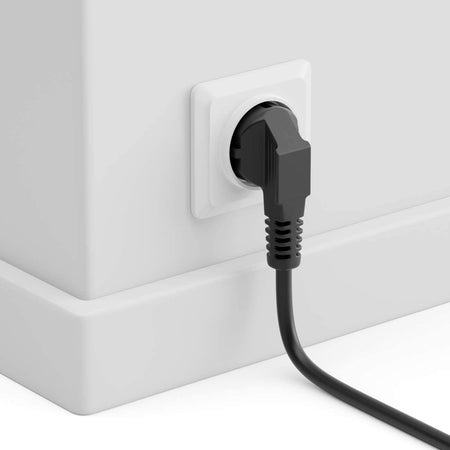 Cavo alimentazione C13 F a Schuko angolato 2,5m