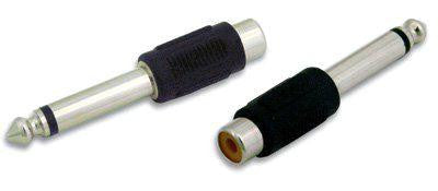 Adattatore Audio 6.3mm Mono Maschio a RCA Femmina
