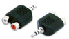 Adattatore Audio 3.5mm Maschio a 2 RCA Stereo Femmina