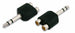 Adattatore Audio 6.3mm Maschio a 2 RCA Femmina