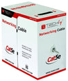 Matassa U/UTP, 4 coppie, Cavo Cat.5E Rame 305m Rigido Grigio