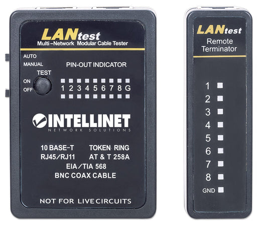 Tester Professionale RJ45 e BNC