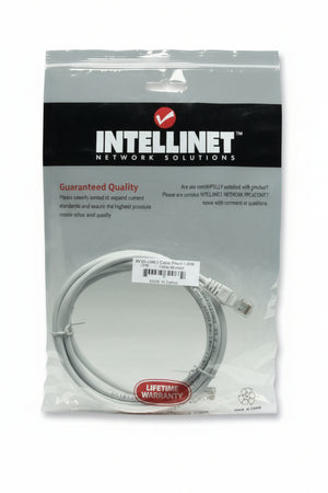 Cavo di rete Patch in Rame Cat. 5e Bianco UTP 5 m