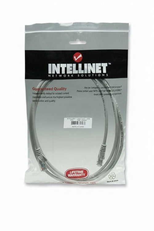 Cavo di rete Patch in Rame Cat. 5e Grigio UTP 20 m