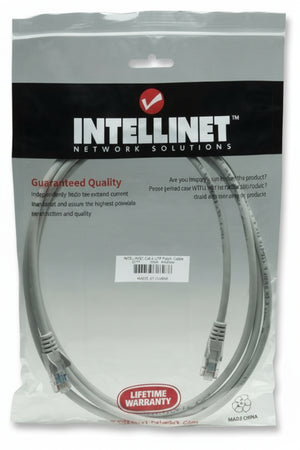 Cavo di rete Patch in Rame Cat. 5e Grigio UTP 30 m