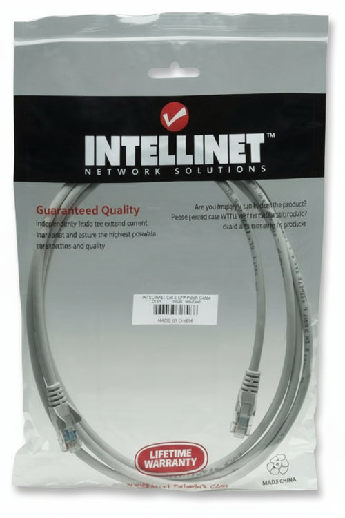 Cavo di rete Patch in Rame Cat. 5e Grigio UTP 30 m