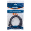 Cavo di rete Patch in Rame Cat. 5e Nero UTP 0,5 m