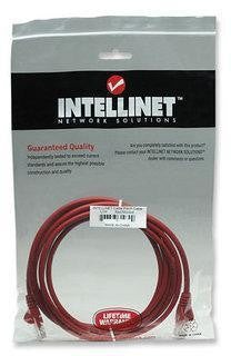 Cavo di rete Patch in Rame Cat. 5e Rosso UTP 20 m