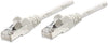 Cavo di rete Patch in Rame Schermato Cat. 5e Bianco F/UTP 1 m