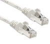 Cavo di rete Patch in Rame Schermato Cat. 5e Bianco F/UTP 3 metri