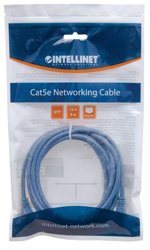 Cavo di rete Patch in Rame Schermato Cat. 5e Blu F/UTP 0,5 m