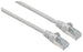 Cavo Patch Cat.7 Plug RJ45 6A S/FTP LSZH 15m Grigio