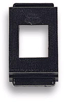 Adattatore Frutti RJ45 per Placca Ticino Living Nero