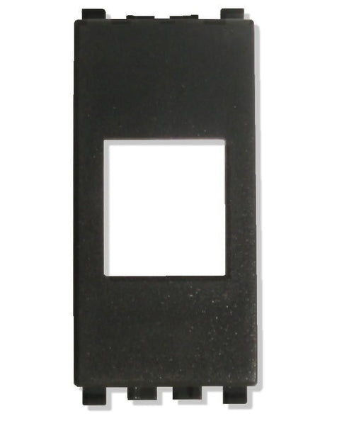 Adattatore Frutti RJ45 per Vimar Eikon Nero