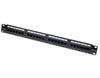 Pannello Patch UTP 24 posti RJ45 cat. 6