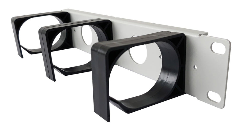 Pannello Passacavi 1U per Armadio 10'' Grigio