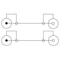 Cavo Prolunga M/F 2xRCA 5mt