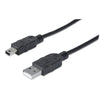 Cavo USB 2.0 OTG A maschio/Mini B maschio 1,8 mt