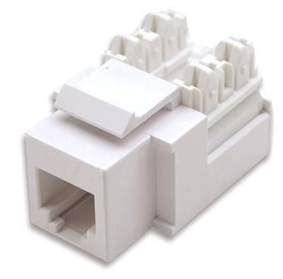 Frutti Telefonici RJ11/RJ12 Keystone Bianco