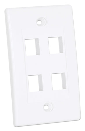 Placca Porta Frutti 4 Posti Mod.503 Bianco