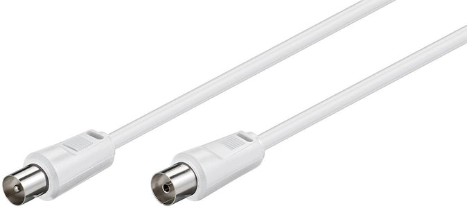 Cavo Antenna TV M/F 2,5 mt bianco