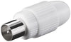 Connettore Cavo Antenna TV Maschio 9.5 mm