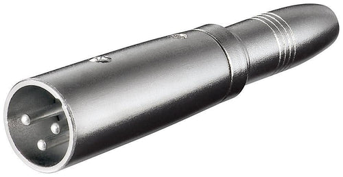 Adattatore XLR Cannon Maschio ad Audio 6,35mm Femmina Mono