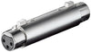 Adattatore XLR Cannon Femmina/Femmina