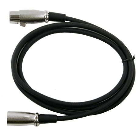 Cavo prolunga XLR Cannon 6 mt. col. Nero