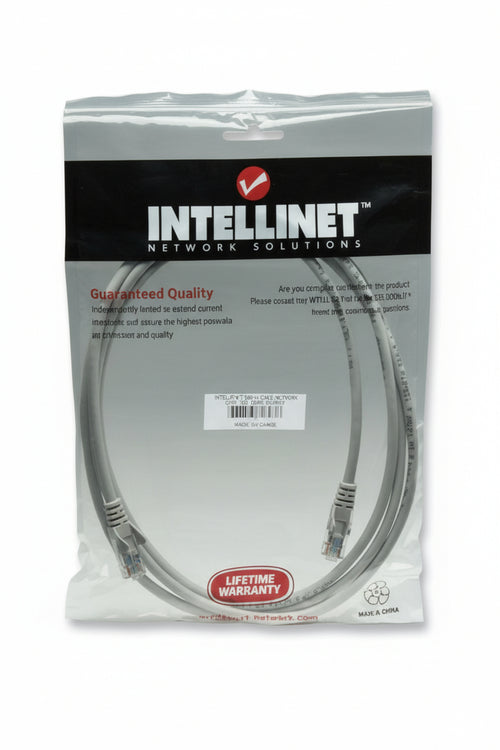 Cavo di rete Patch CCA Cat. 5e Grigio UTP 10 mt