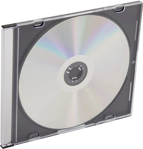 Porta CD Slim Jewel Case Nero