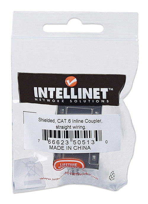 Accoppiatore RJ45 Cat6 8P8C Femmina/ Femmina, FTP, Silver