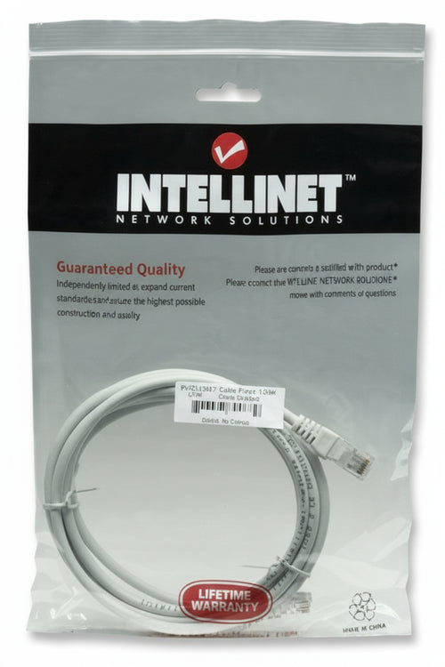 Cavo di rete Patch in Rame Cat. 5e Bianco UTP 20 m