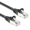 Cavo di rete Patch in Rame Schermato Cat. 5e Nero F/UTP 10 m