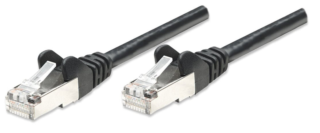 Cavo di rete Patch in Rame Schermato Cat. 5e Nero F/UTP 7,5 m