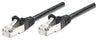 Cavo di rete Patch in Rame Schermato Cat. 5e Nero F/UTP 15 m