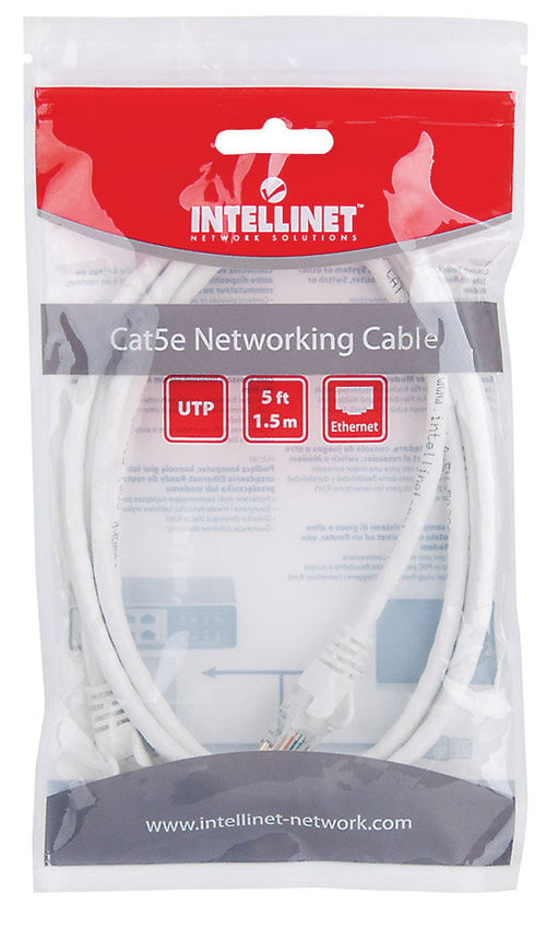 Cavo di rete Patch in Rame Cat. 6 Grigio UTP 0,3 m