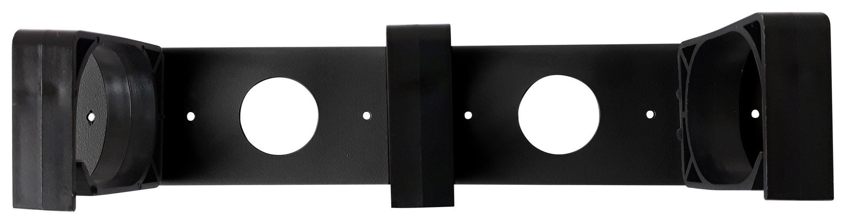 Pannello Passacavi 1U per Armadio 10'' Nero