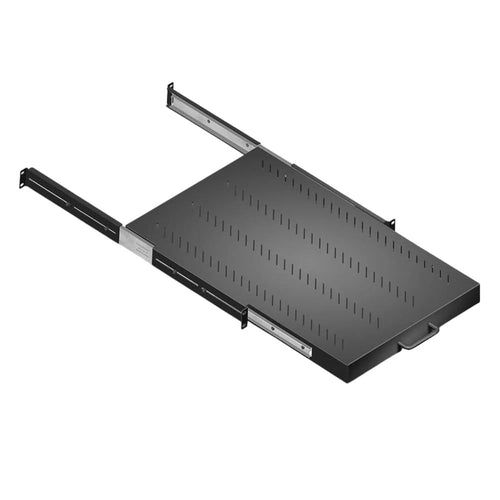 Mensola per Rack 19'' Estraibile 720 mm Nera