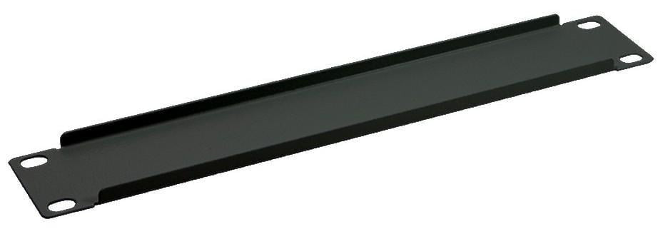 Pannello Cieco 1 HE per Armadio 10'' Nero