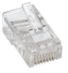 Confezione 100 Plug RJ45 UTP per Cavo Flessibile Cat.5E