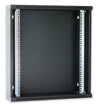 Armadio Rack 19'' Flat a muro p.15cm 12 unità sezione unica Grigio