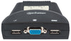 Mini KVM Switch 2 Porte USB con Audio