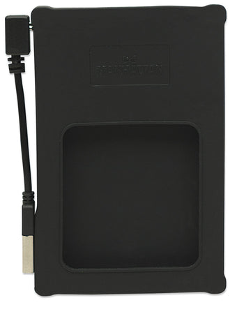 Box esterno 2.5'' SATA USB2.0 Silicone Nero