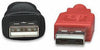 Cavo USB 2.0 ad Y 2xA maschio/mini B maschio 0,6 m