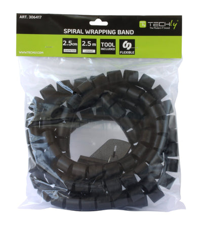 Guaina Raccogli Cavi &oslash 25mm Lunghezza 2,5 m con Inseritore