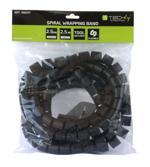 Guaina Raccogli Cavi ø 25mm Lunghezza 2,5 m con Inseritore