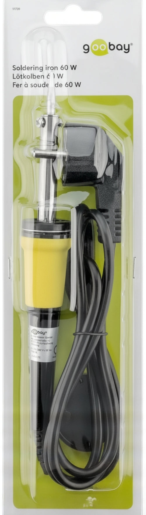 Kit per Saldatura 2 Pezzi con Stagnatore 60 Watt e Supporto e Punte Saldanti