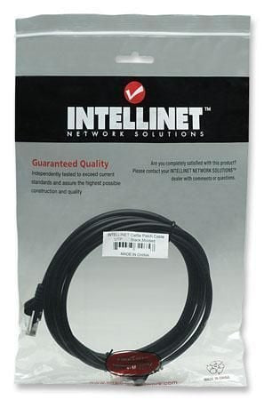 Cavo di rete Patch CCA Cat. 5e Nero UTP 1 mt